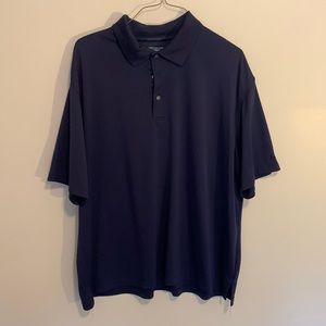 3XL polo wicking fabric Ben hogan performance, navy blue
